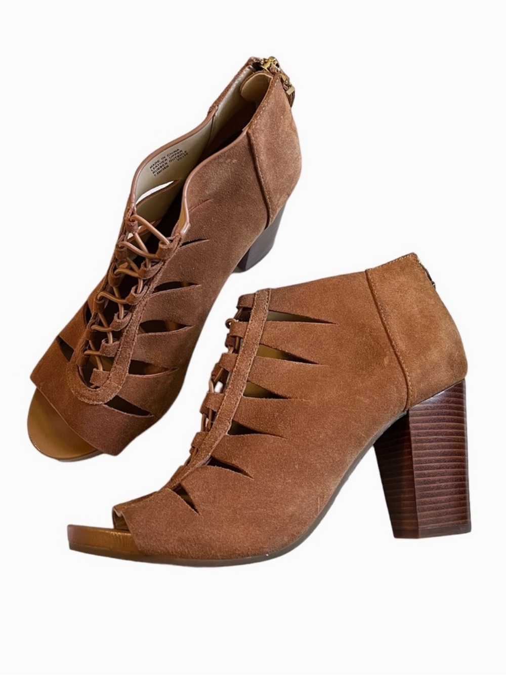Michael Kors Elsie Open Toe Ankle Bootie